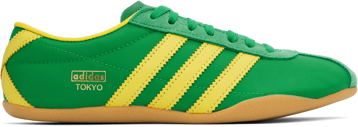 adidas Originals Green & Yellow Tokyo Sneakers adidas Originals