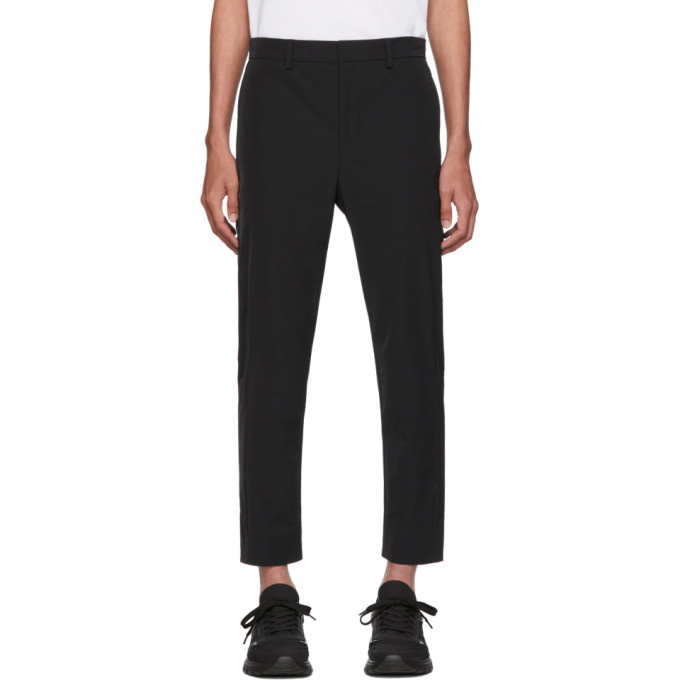 Photo: Prada Black Light Stretch Techno Trousers