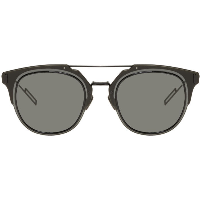 Photo: Dior Homme Black Composit 1.0 Sunglasses 