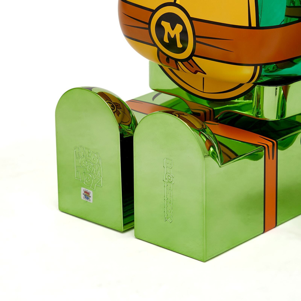 Medicom Be@rbrick Michelangelo Chrome Ver. Medicom 