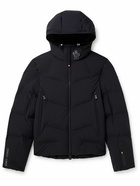 Moncler Grenoble - Arcesaz Logo-Appliquéd Quilted Hooded Down Ski Jacket - Black