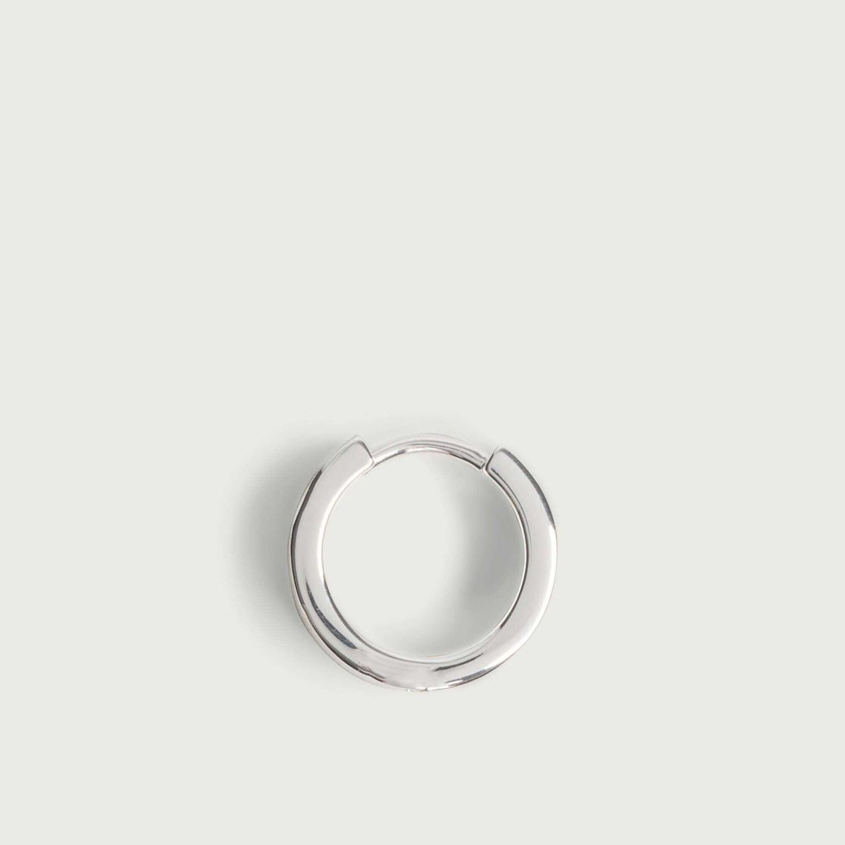 END. Signet Hoop in Silver