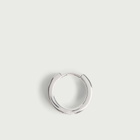 END. Signet Hoop in Silver