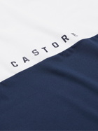 Castore - Active Two-Tone Perforated Stretch-Jersey T-Shirt - White