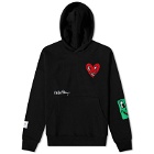 Jungles Jungles x Keith Haring Haring Chenille Hoody in Black