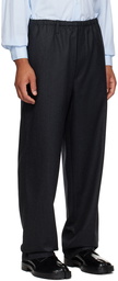 T/SEHNE Gray Relaxed-Fit Trousers