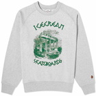 ICECREAM Men's Ancient Crew Sweat in Heather Grey