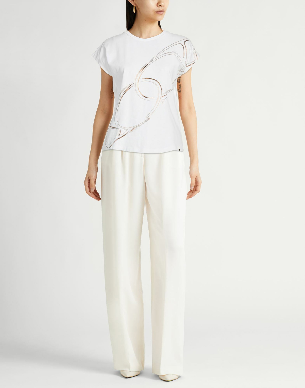 Herno Womens T-shirt in White