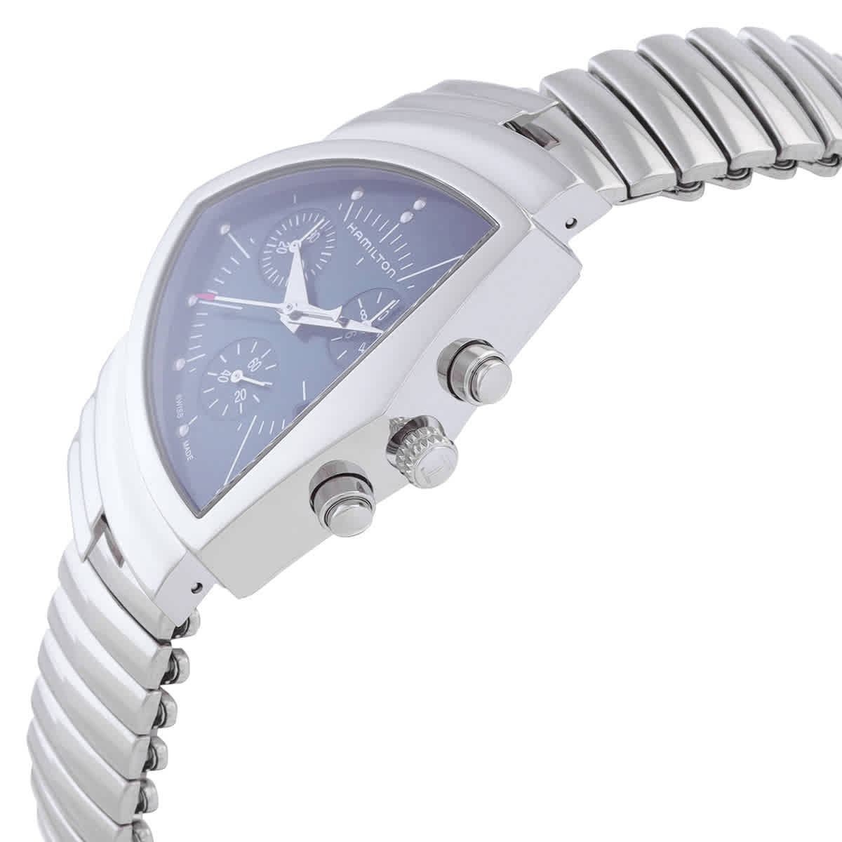 Hamilton Ventura Chronograph Quartz Blue Dial Watch H24432141