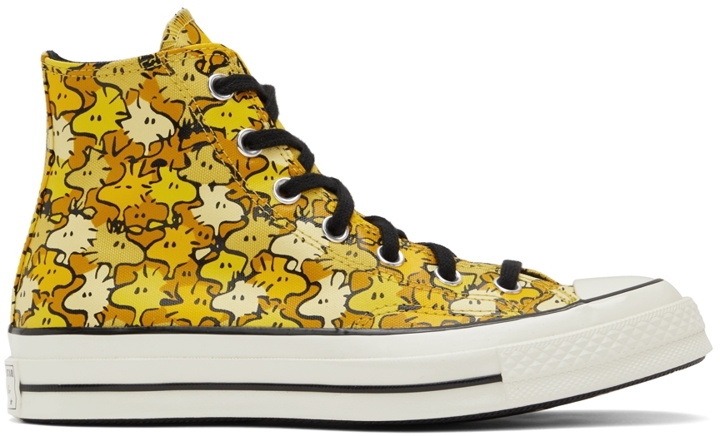Photo: Converse Yellow Peanuts Editions Chuck 70 Sneakers