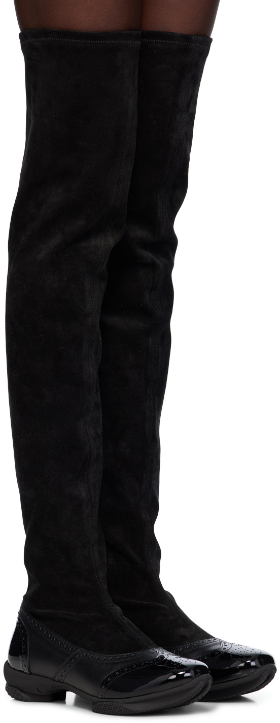 Kiko Kostadinov Black Sonia High Boots
