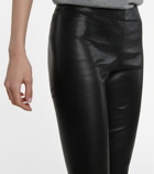 The Row - Moto leather leggings