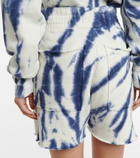 Les Tien - Yacht tie-dye cotton shorts