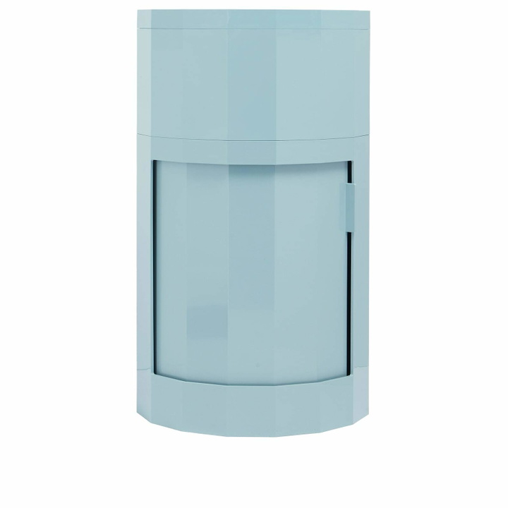 Photo: HAY Facet Cabinet - Tall in Misty Blue 