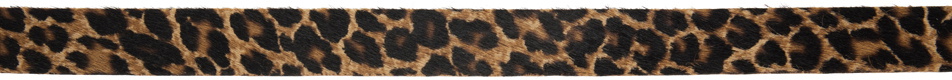 Martine Rose Brown 'Sex' Belt