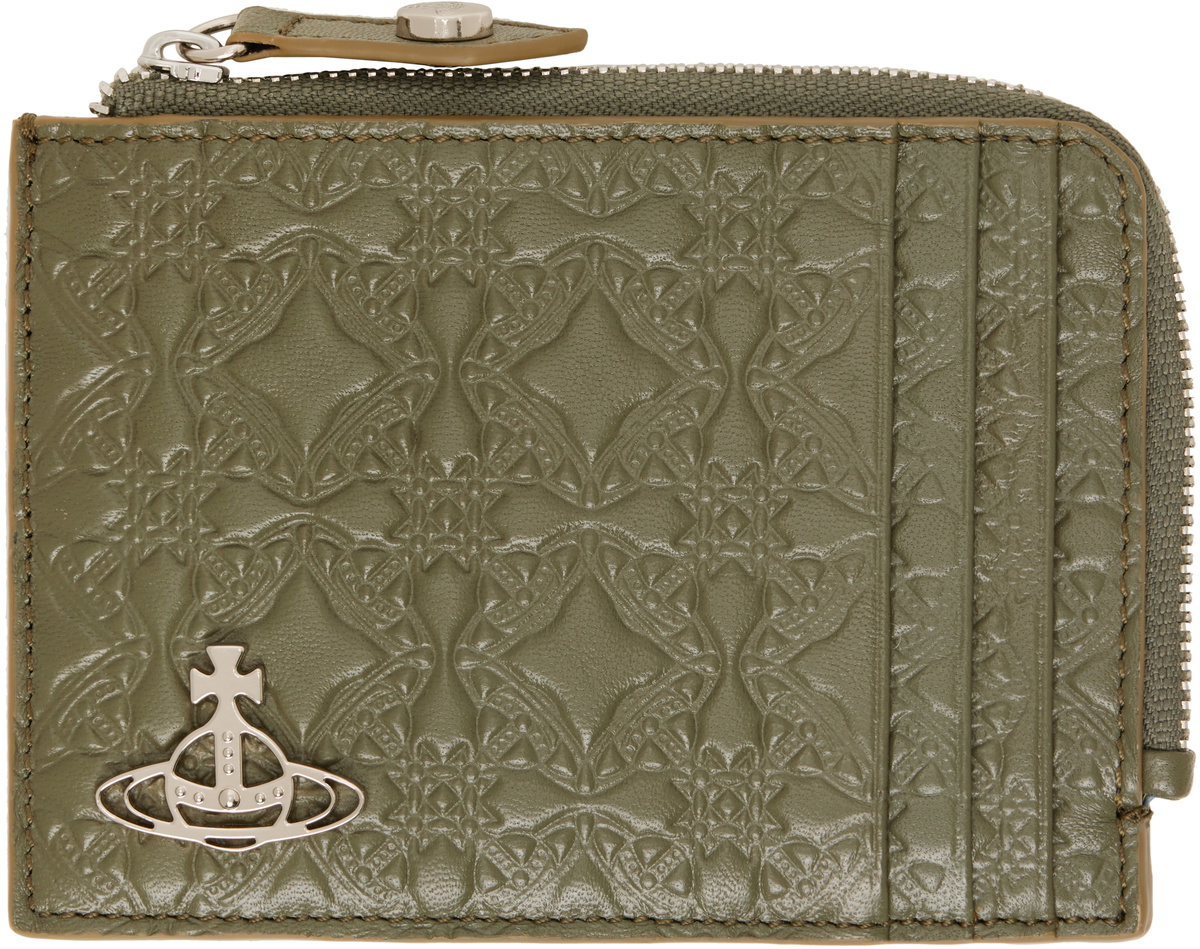 Vivienne Westwood Black Half Moon Card Holder Vivienne Westwood