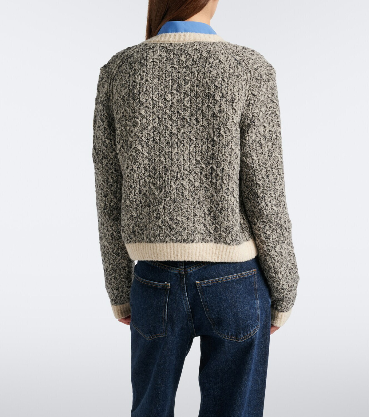Moncler Wool and alpaca-blend cardigan