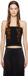 Esse Studios Black Strapless Camisole