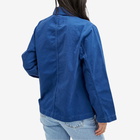 Nudie Jeans Co Women's Lovis Workwear Jacket in Blue