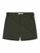 Orlebar Brown - Bulldog Straight-Leg Mid-Length Swim Shorts - Green