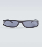 Rick Owens - Fog rectangular sunglasses