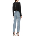 Rta - Dexter belted boyfriend jeans