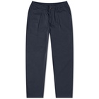 Universal Works Men's Pleated Track Pant in Navy