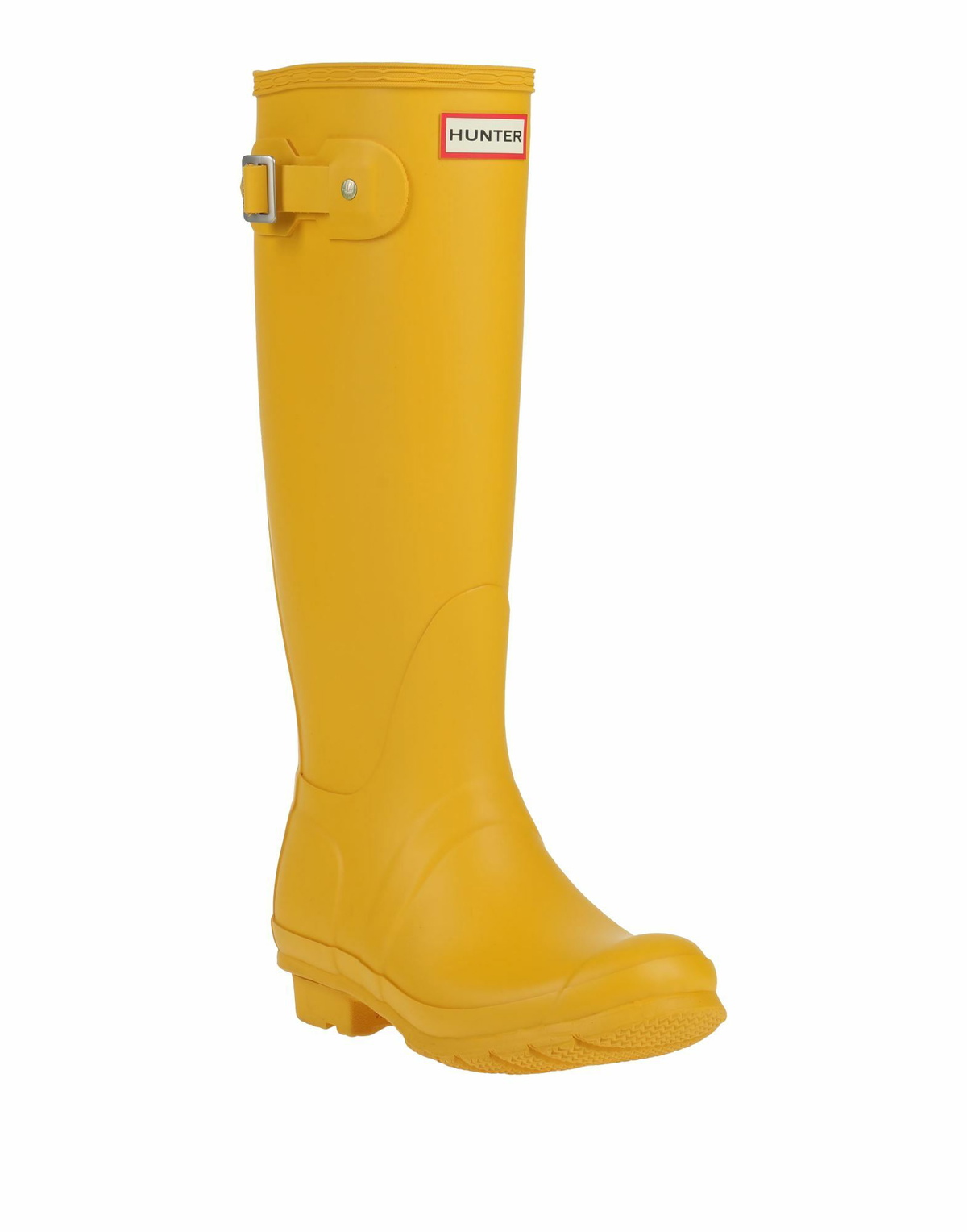 Hunter Womens Org Tall Womens Boot in Yellow