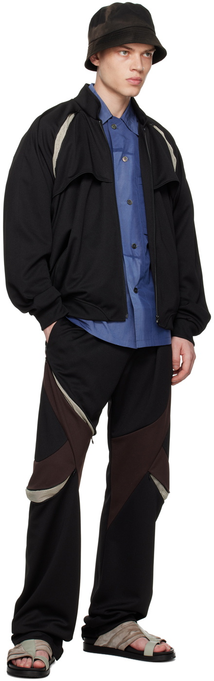JiyongKim Black Draped Jacket