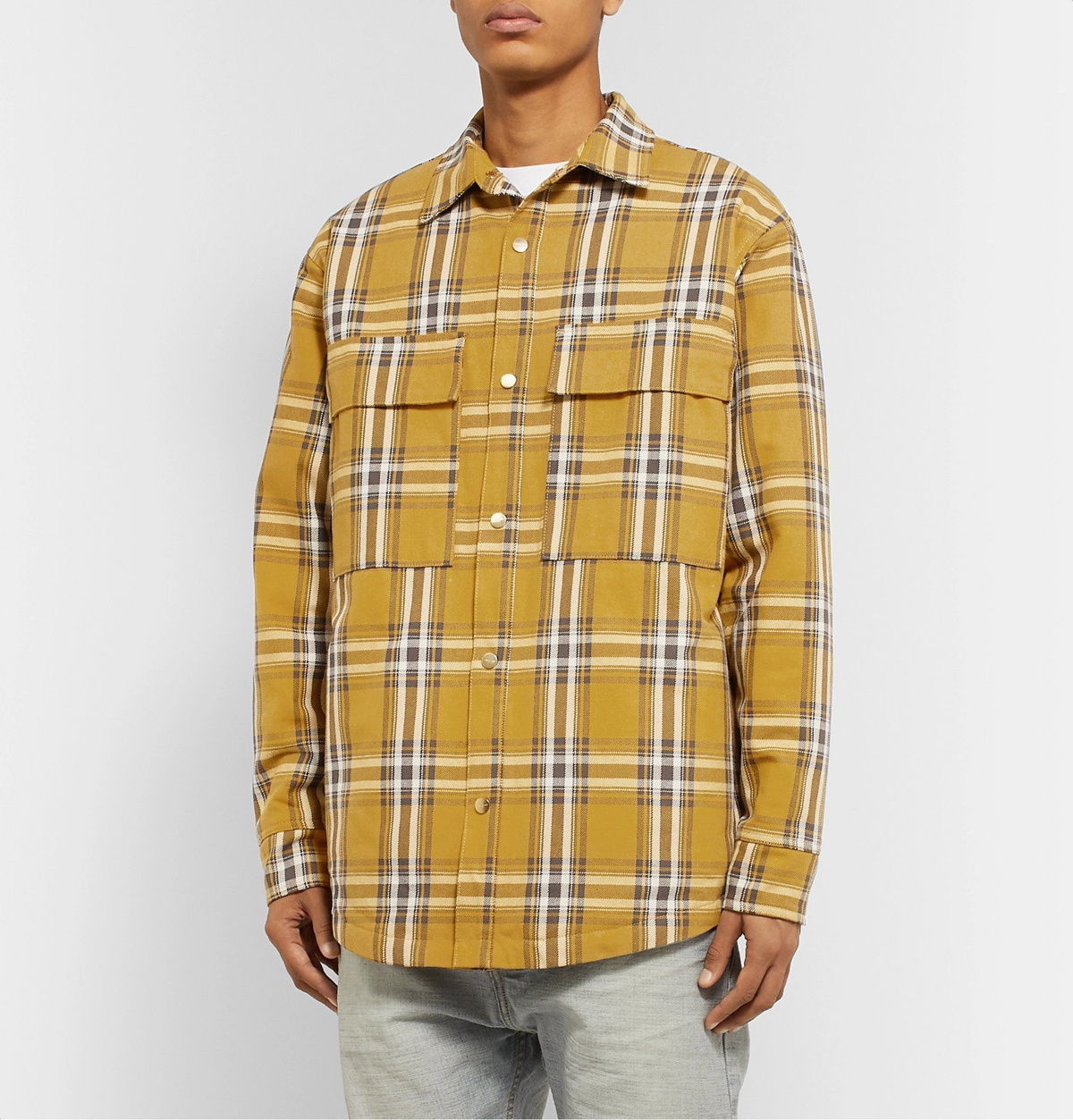 Fear of God Checked Cotton  Overshirt