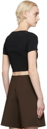 Arch The Black Cropped T-Shirt