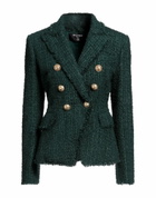 Balmain Womens Blazer in Green