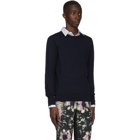 Dries Van Noten Navy Tiago Sweater