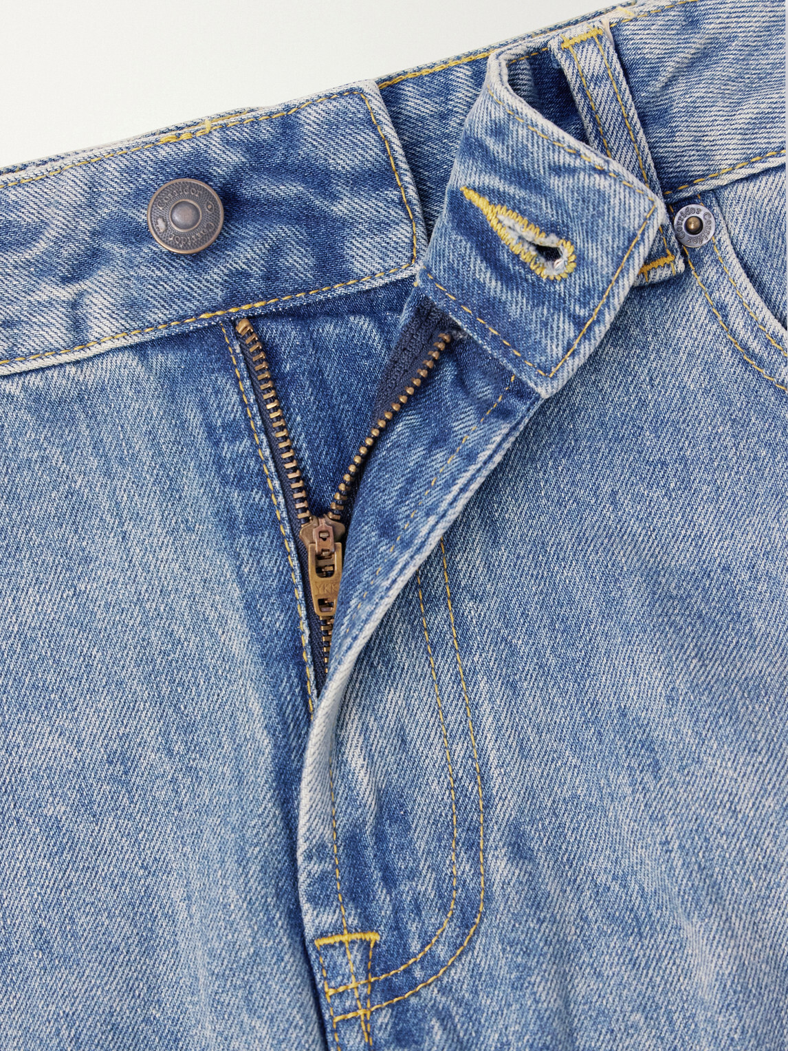 Corridor - Straight-Leg Organic Jeans - Blue