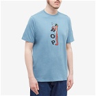 Pop Trading Company Men's Cool Cat T-Shirt in Blue Shadow