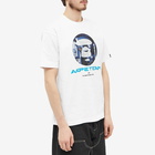 Men's AAPE Team Moon Head T-Shirt in White