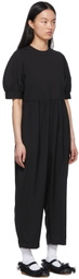 Tricot Comme des Garçons Black Polyester Jumpsuit