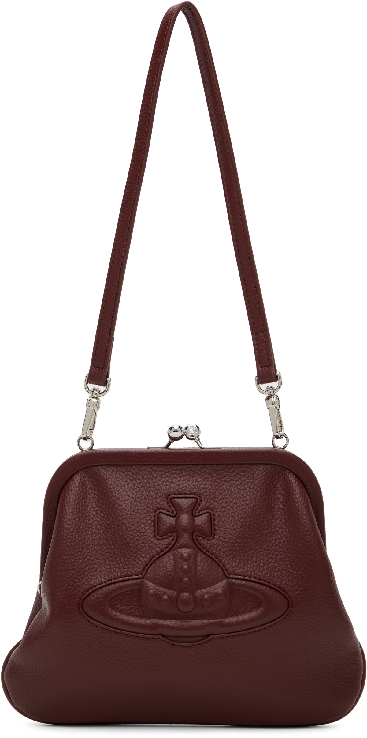 Vivienne Westwood Burgundy Vivienne's Clutch Vivienne Westwood