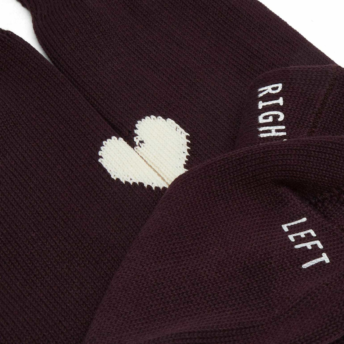 Rostersox Heart by X Socks in Wine