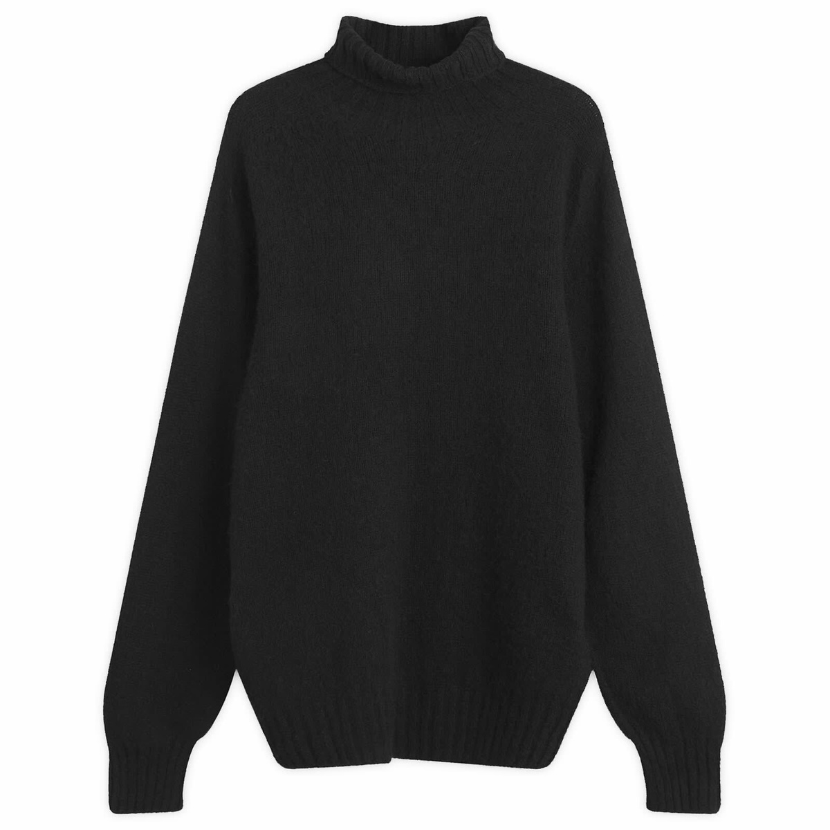 Howlin by Morrison Men's Howlin' Sylvester Roll Neck Knit in Black