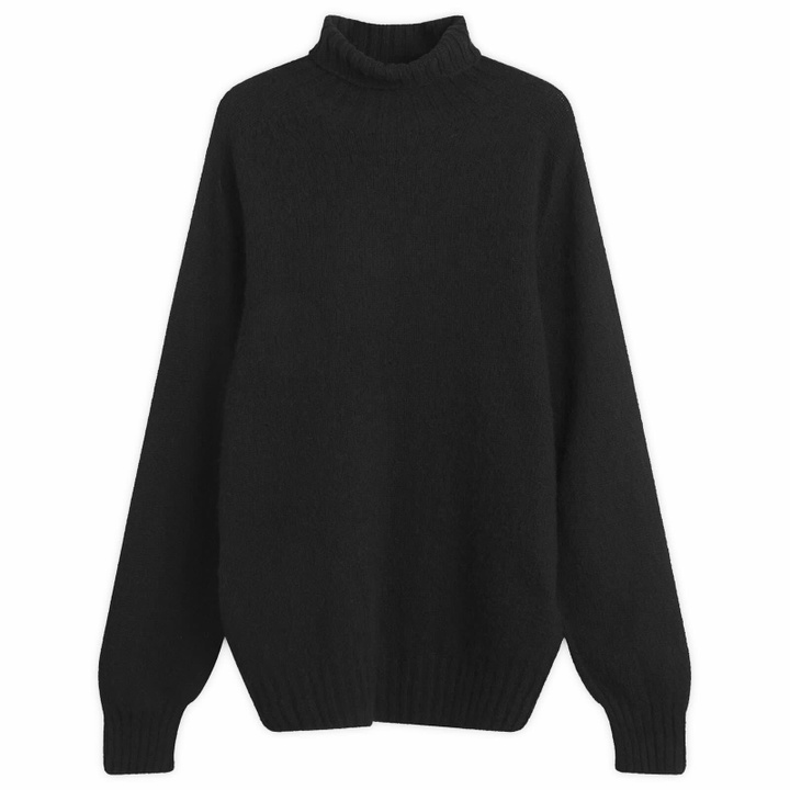 Photo: Howlin by Morrison Men's Howlin' Sylvester Roll Neck Knit in Black
