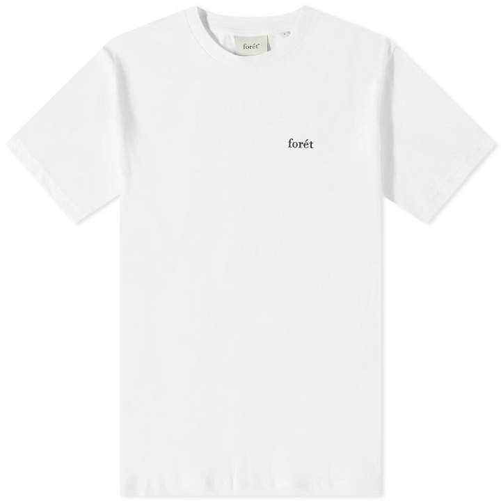 Photo: Foret Men's Air Logo T-Shirt in White