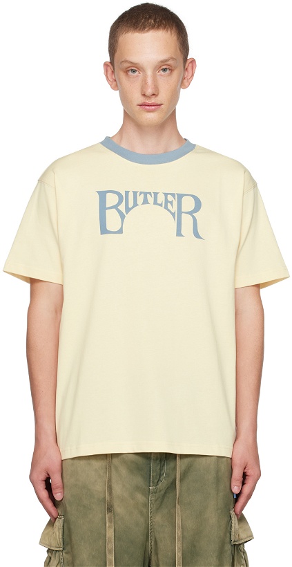 Photo: BUTLER SVC Beige Printed T-Shirt