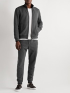 Brioni - Tapered Cotton-Blend Jersey Sweatpants - Gray