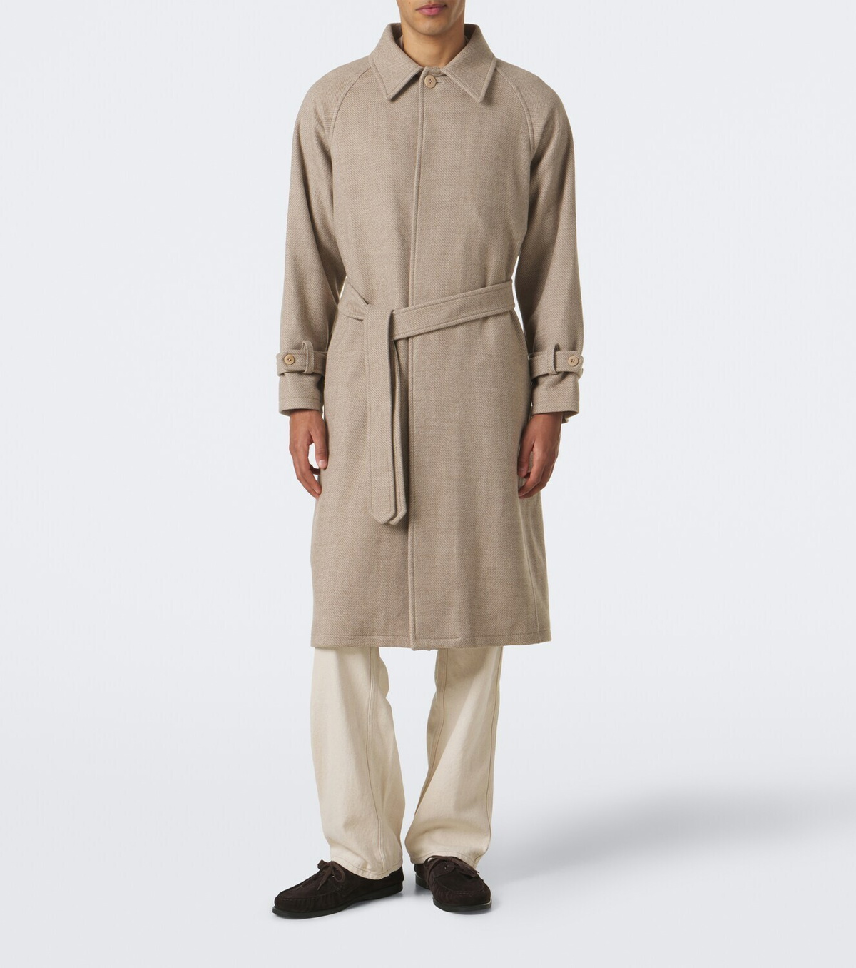 Stòffa Belted wool coat