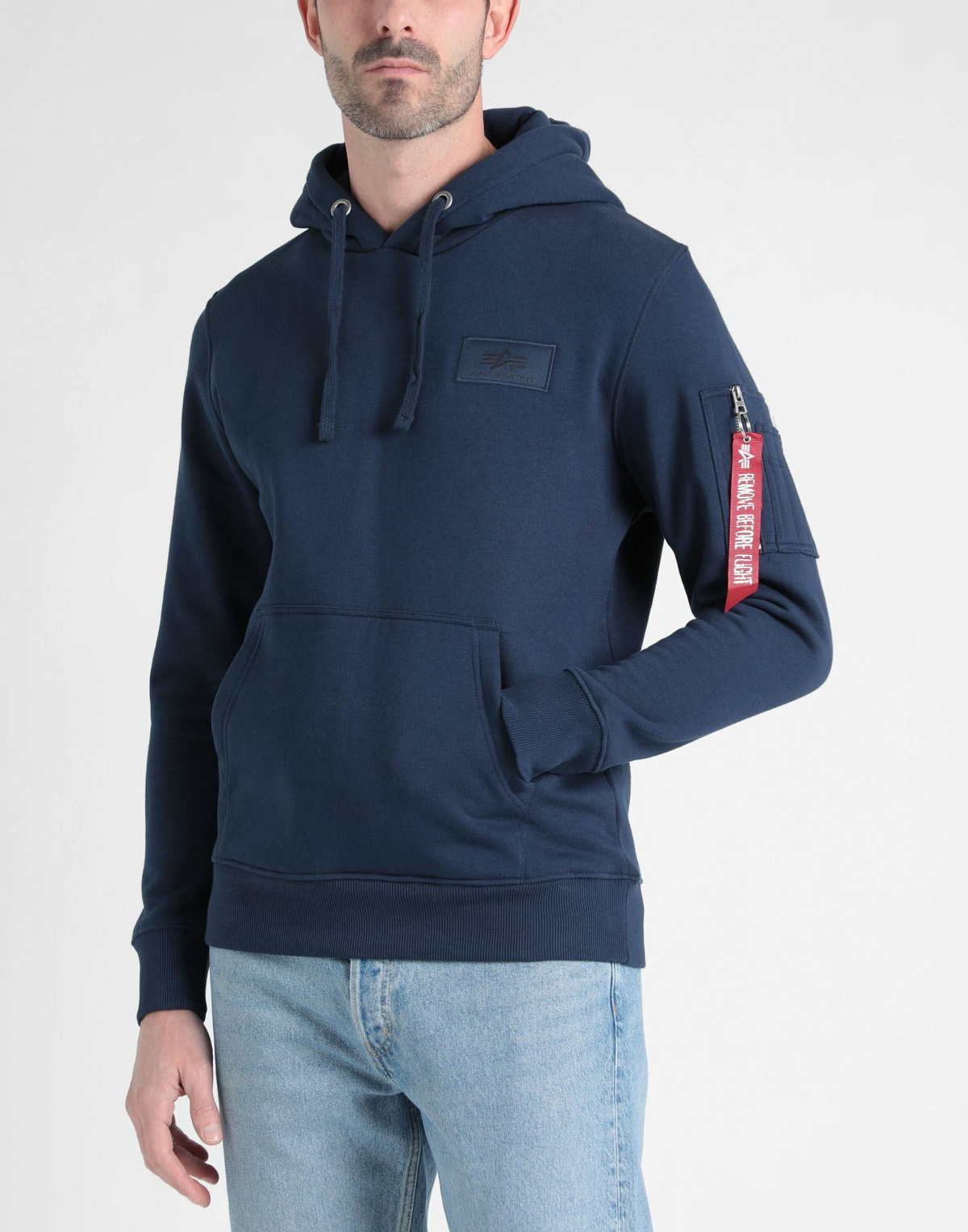Alpha Industries Mens Sweatshirt in Blue