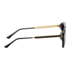 Thierry Lasry Black and Gold Robbery Sunglasses