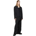 Y-3 Black Sport Uniform Chore Jacket