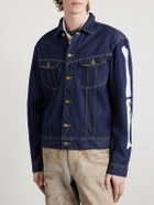 KAPITAL - Embroidered Denim Jacket - Blue