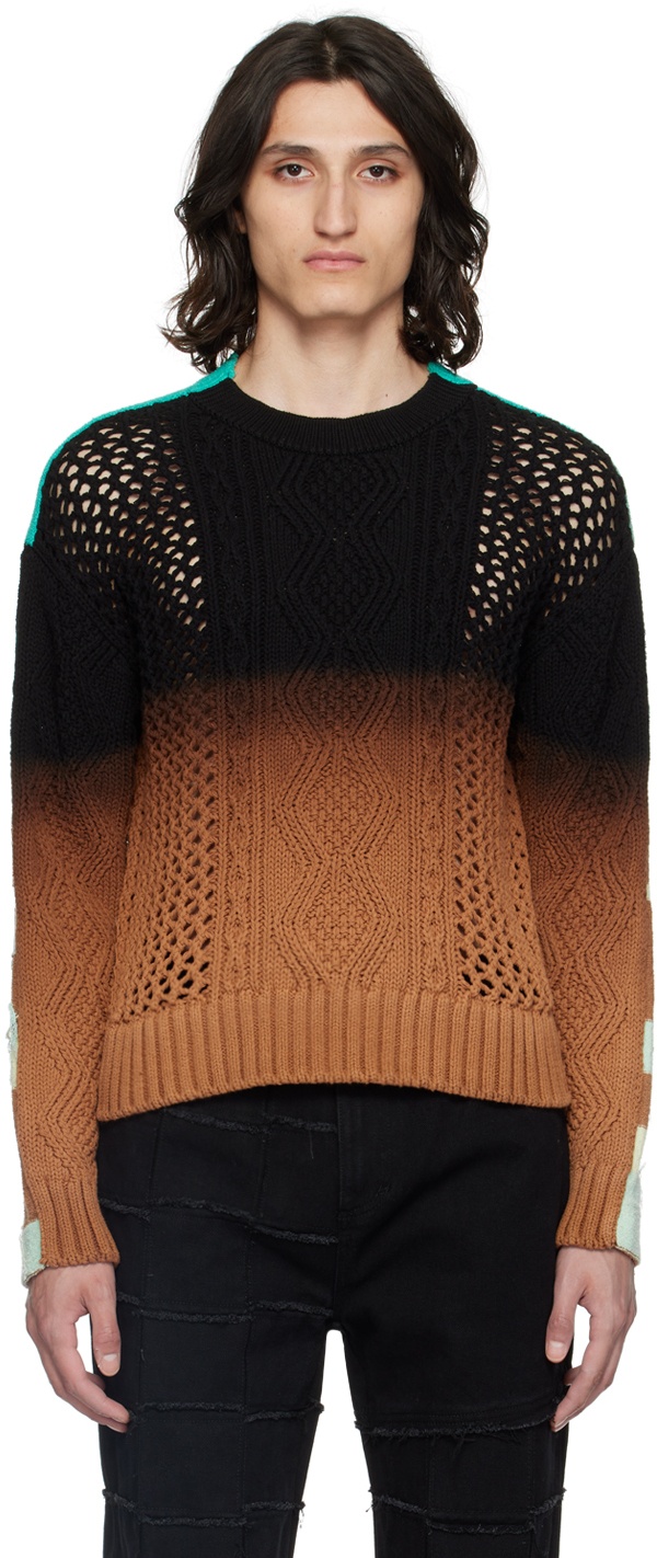 Photo: Andersson Bell Black Intarsia Sweater
